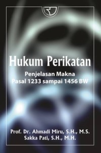 HUKUM PERIKATAN