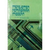 Manajemen Pemasaran Modern