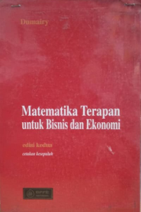 Matematika Terapan untuk Bisnis dan Ekonomi