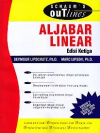 Schaum\'s Outline: Teori dan Soal Aljabar Linear