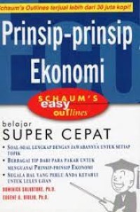 Schaum's Easy Outlines: Prinsip-Prinsip Ekonomi