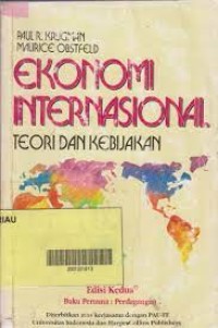 Ekonomi Internasional Teori dan Kebijakan