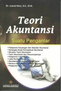 Teori Akuntansi Suatu Pengantar