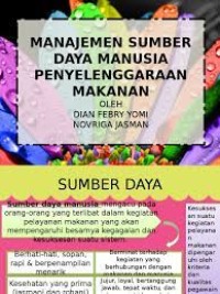 Manajemen Sumberdaya Manusia