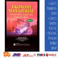 Ekonomi Manajerial Edisi 4