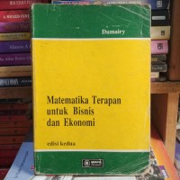 Matematika Terapan untuk Bisnis dan Ekonomi