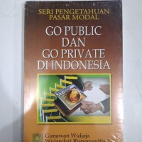 Image of Seri Pengetahuan Go Public dan Go Private di Indonesia