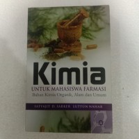 Kimia Untuk Mahasiswa Farmasi Bahan Kimia Organik, Alam dan Umum