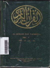 Al qurqan dan tafsirnya jilid v