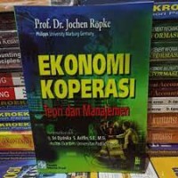 Ekonomi Koperasi: Teori dan Manajemen