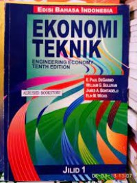 Image of Eknomi Teknik jilid 1