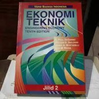 Ekonomi Teknik jilid 2