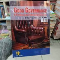 Good Governance & Permasalahan Pemerintahan Strategis