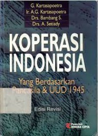 Koperasi Indonesia yang berdasarkan Pancasila dan UUD 1945