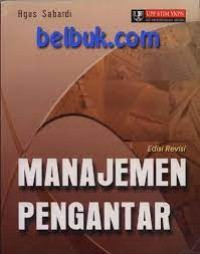 Manajemen Pengantar