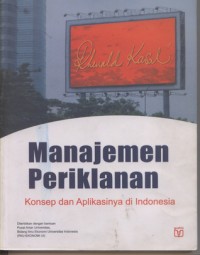 Manajemen Periklanan: Konsep dan Aplikasinya di Indonesia