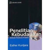 Penelitian Kebudayaan (Sebuah Panduan Praktis