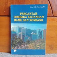 Pengantar Lembaga Keuangan Bank dan Nonbank