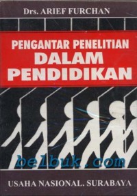 Pengantar Penelitian dalam Pendidikan