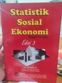 Image of Statistik Sosial Ekonomi bagian I