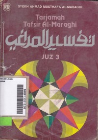 Tarjamah Tafsir Al- Maraghi Juz 3