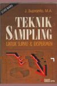 Teknik Sampling: Untuk Survei dan Eksperimen - edisi baru