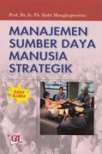 Manajemen Sumber Daya Manusia Strategik Edisi 2