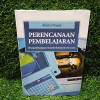 Image of Perencanaan Pembelajaran : Mengembangkan Standar Kompetensi Guru