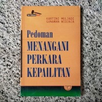 Pedoman Menangani Perkara Kepailitan