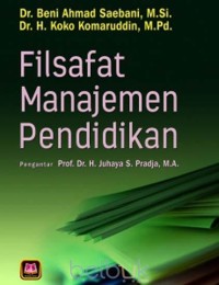 Filsafat Manajemen Pendidikan