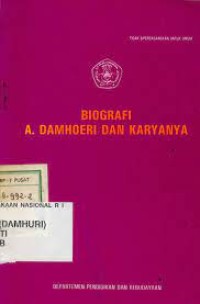 Biografi A. Damhoeri dan Karyanya