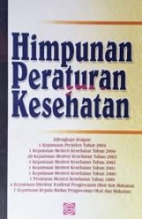 Himpunan Peraturan Kesehatan