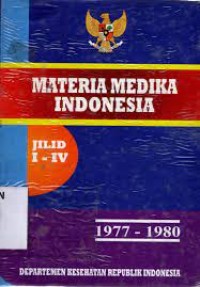 Materia Medika Indonesia