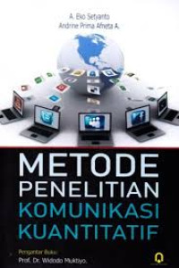 Metode Penelitian Komunikasi Kuantatif