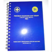 Pedoman Diagnosis dan Terapi LAB/UPF Ilmu Bedah 1994