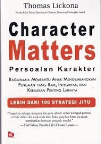 Image of Persoalan Karakter