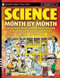 Image of Science Month By Month Grades 3-8