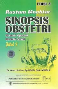 Sinopsis Obstetri: Obstetri Operatif,Obstetri Sosial