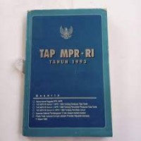 TAP MPR-RI Tahun 1993