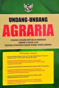 Undang-Undang Agraria