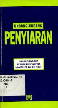 Undang-Undang Penyiaran