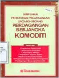 Undang-Undang Perdagangan Berjangka Komoditi