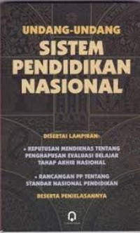 Undang-Undang Sistem Pendidikan Nasional