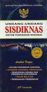 Undang-Undang Sistem Pendidikan Nasionsl