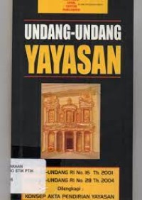 Undang-Undang Yayasan 2004