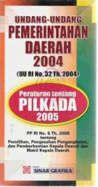UU Pemerintahan Daerah 2004