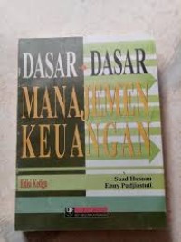 Dasar-dasar Manajemen Keuangan