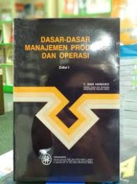 Dasar-dasar Manajemen Produksi dan Operasi