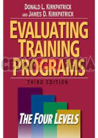 Evaluating Training Programs : The Four Levels