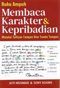 Buku Ampuh Membaca & Kepribadian Melalui Tulisan Tangan dan Tanda Tangan